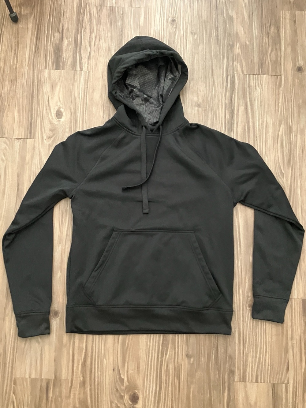 Champion Black Pullover Hoodie with Kangaroo Pocket Duo Dry